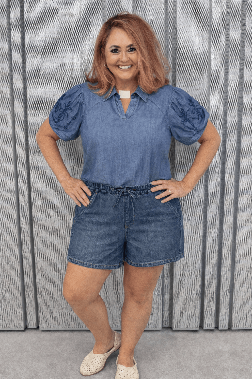 Boardwalk Breeze Drawstring Shorts-Shorts-Whiskey Ray's Boutique-Whiskey Ray's Boutique, Women's Western Wear Boutique in Waxahachie, TX