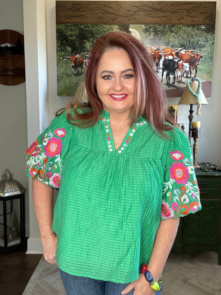 Bailey-Short Sleeves-Whiskey Ray's Boutique-Whiskey Ray's Boutique, Women's Western Wear Boutique in Waxahachie, TX