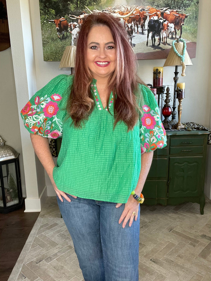 Bailey-Short Sleeves-Whiskey Ray's Boutique-Whiskey Ray's Boutique, Women's Western Wear Boutique in Waxahachie, TX