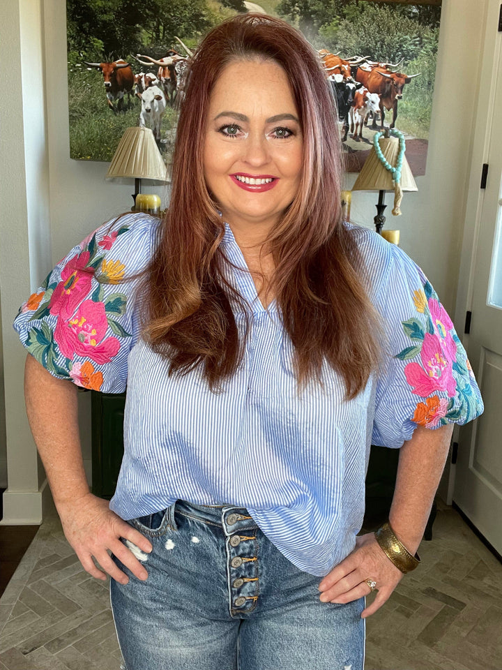 Jana Kay-Short Sleeves-Whiskey Ray's Boutique-Whiskey Ray's Boutique, Women's Western Wear Boutique in Waxahachie, TX