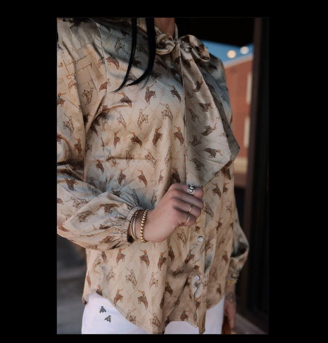 High Plains Heirloom Snap Blouse-Women's top-Whiskey Ray's Boutique-Whiskey Ray's Boutique, Women's Western Wear Boutique in Waxahachie, TX