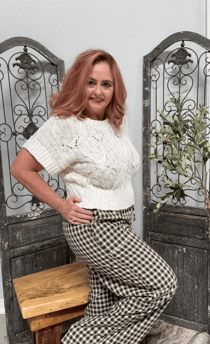The Cozy Coastline Knit Top-Women's top-Whiskey Ray's Boutique-Whiskey Ray's Boutique, Women's Western Wear Boutique in Waxahachie, TX