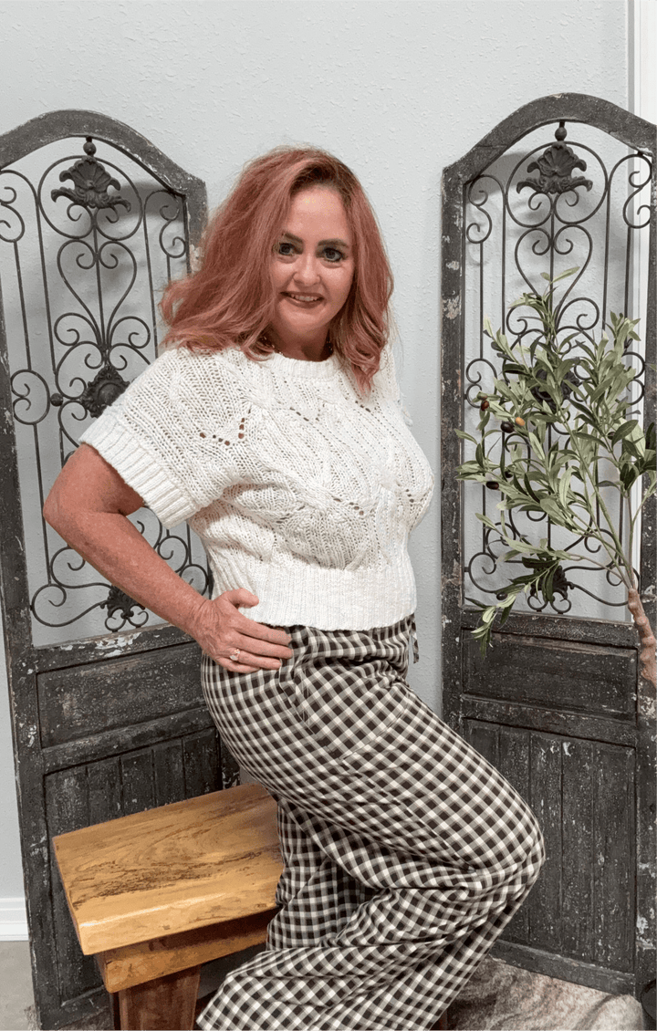 The Cozy Coastline Knit Top-Women's top-Whiskey Ray's Boutique-Whiskey Ray's Boutique, Women's Western Wear Boutique in Waxahachie, TX