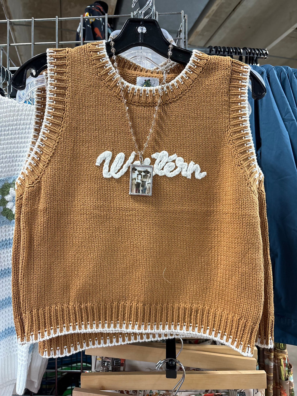 Women's Western Sweater Vest-Women's top-Whiskey Ray's Boutique-Whiskey Ray's Boutique, Women's Western Wear Boutique in Waxahachie, TX