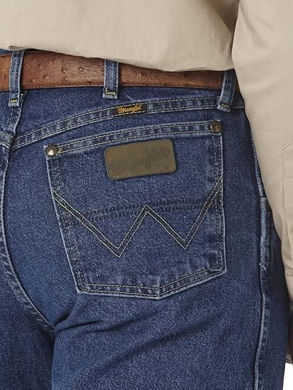 Wrangler- George Strait Cowboy Cut Jean - Steel Blue-Men’s Jeans-Wrangler-Whiskey Ray's Boutique, Women's Western Wear Boutique in Waxahachie, TX