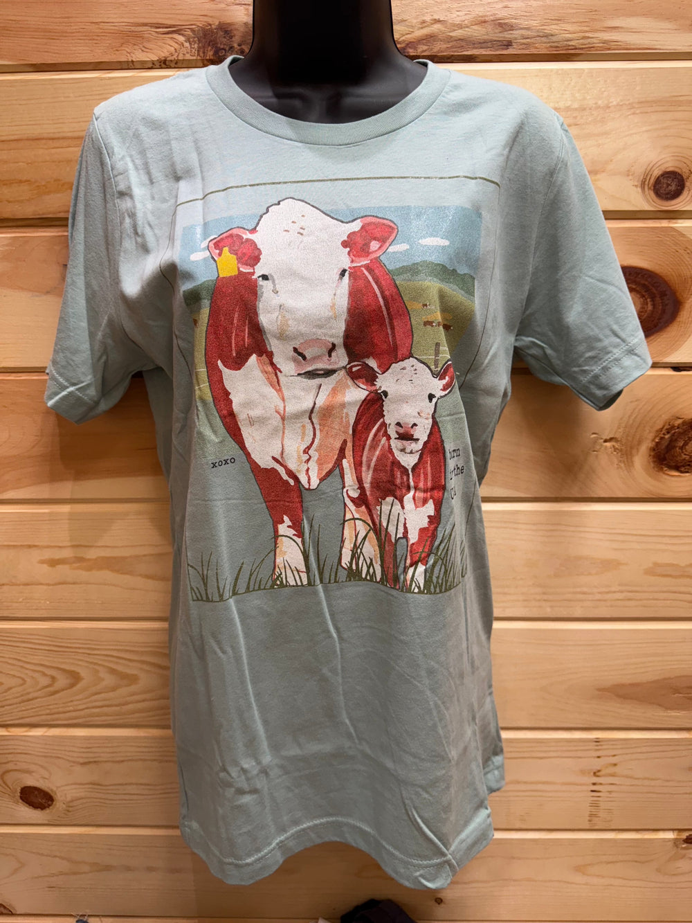 Women's Born In The USA T-shirt-Women's top-Whiskey Ray's Boutique-Whiskey Ray's Boutique, Women's Western Wear Boutique in Waxahachie, TX