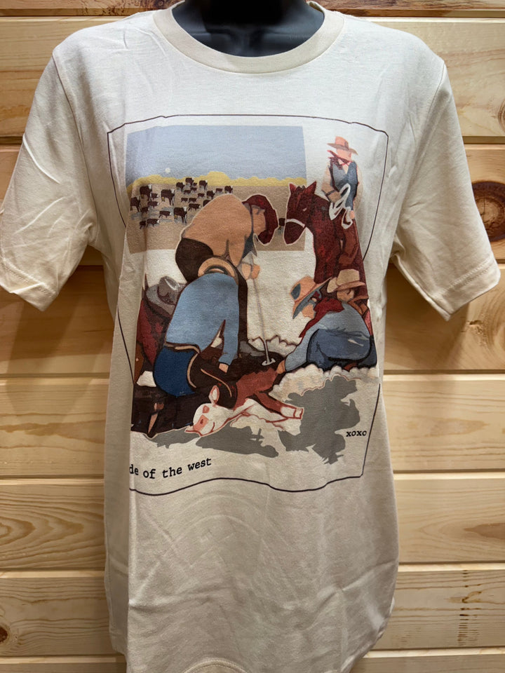 Women's Code Of The West T-shirt-Women's top-xoxoart-Whiskey Ray's Boutique, Women's Western Wear Boutique in Waxahachie, TX