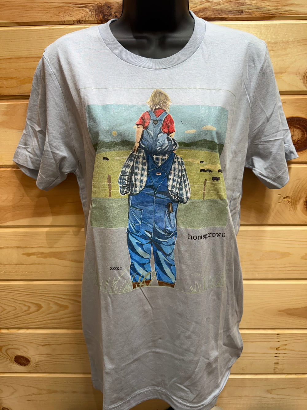 Women's Homegrown T-shirt-Women's top-xoxoart-Whiskey Ray's Boutique, Women's Western Wear Boutique in Waxahachie, TX