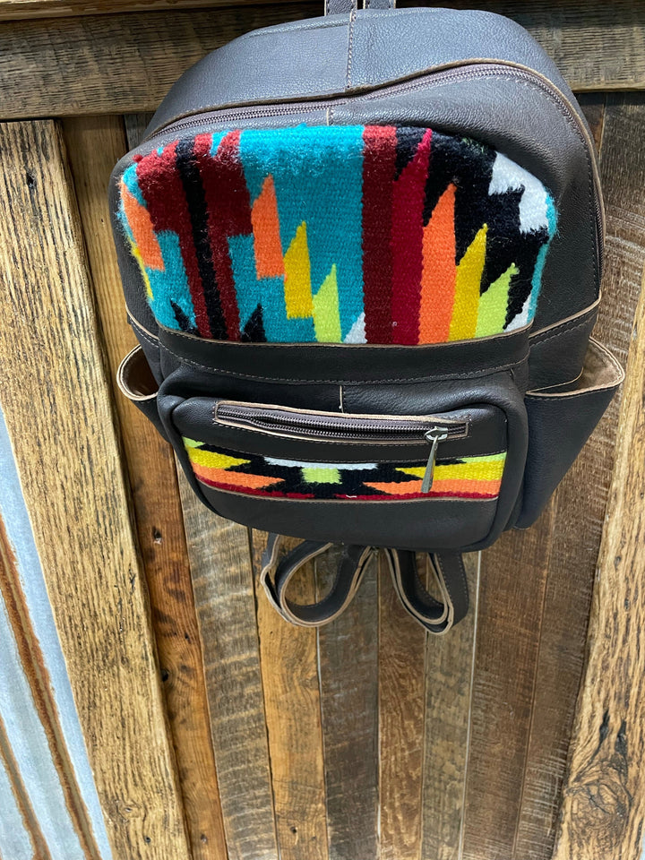 Aztec Backpack-Backpacks-American Darling Bags-Whiskey Ray's Boutique, Women's Western Wear Boutique in Waxahachie, TX