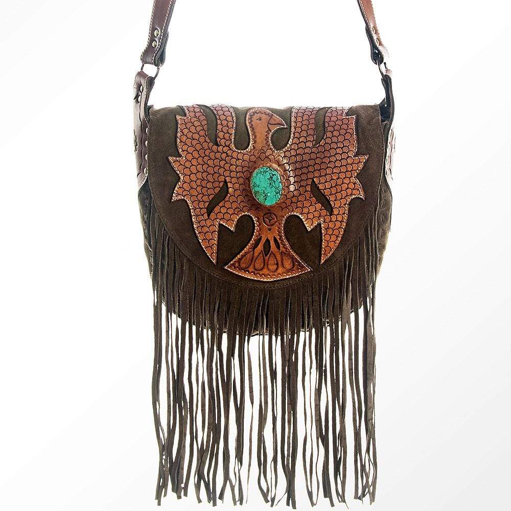 Pharaoh Carved Crossbody bag-Handbags-American Darling Bags-Whiskey Ray's Boutique, Women's Western Wear Boutique in Waxahachie, TX