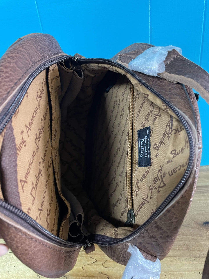 Ol Jimmy D Canteen Bag-Handbags-American Darling Bags-Whiskey Ray's Boutique, Women's Western Wear Boutique in Waxahachie, TX