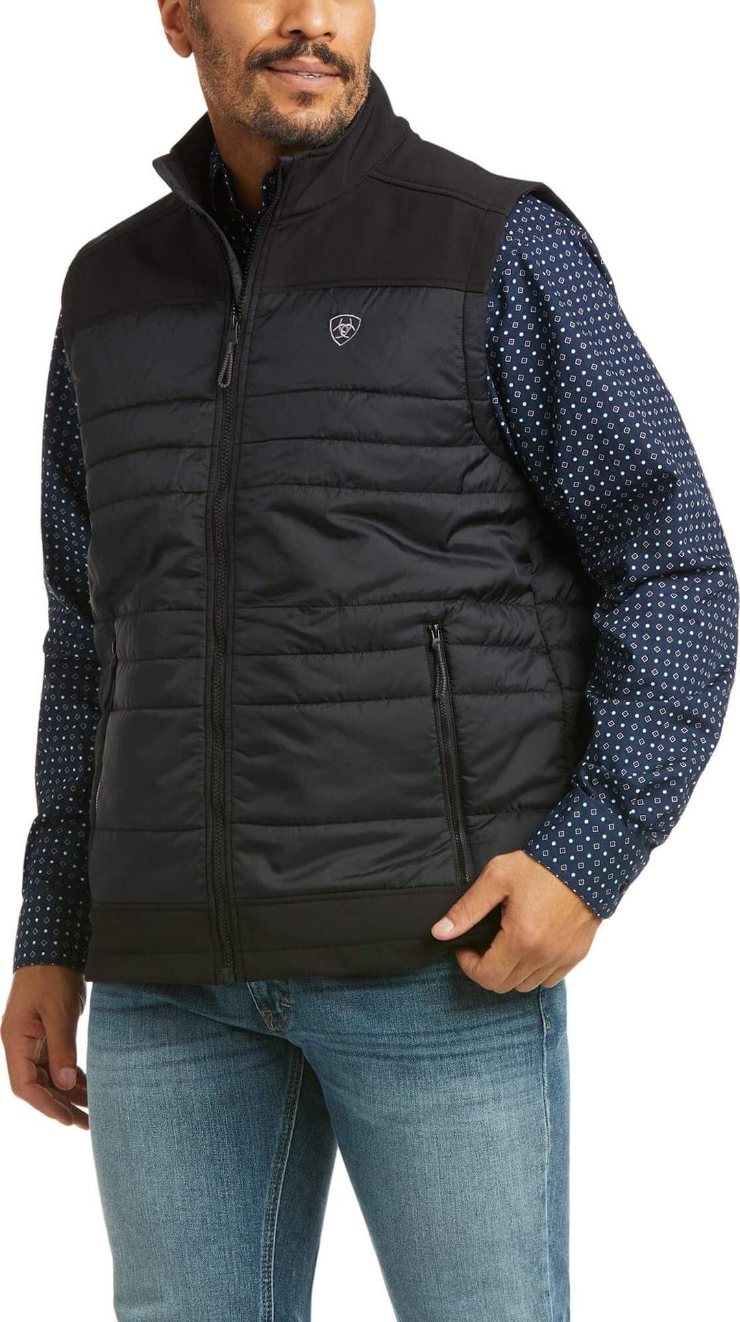 Ariat Men's Elevation Insulated Vest-10037553-Coats & Jackets-Ariat-Whiskey Ray's Boutique, Women's Western Wear Boutique in Waxahachie, TX