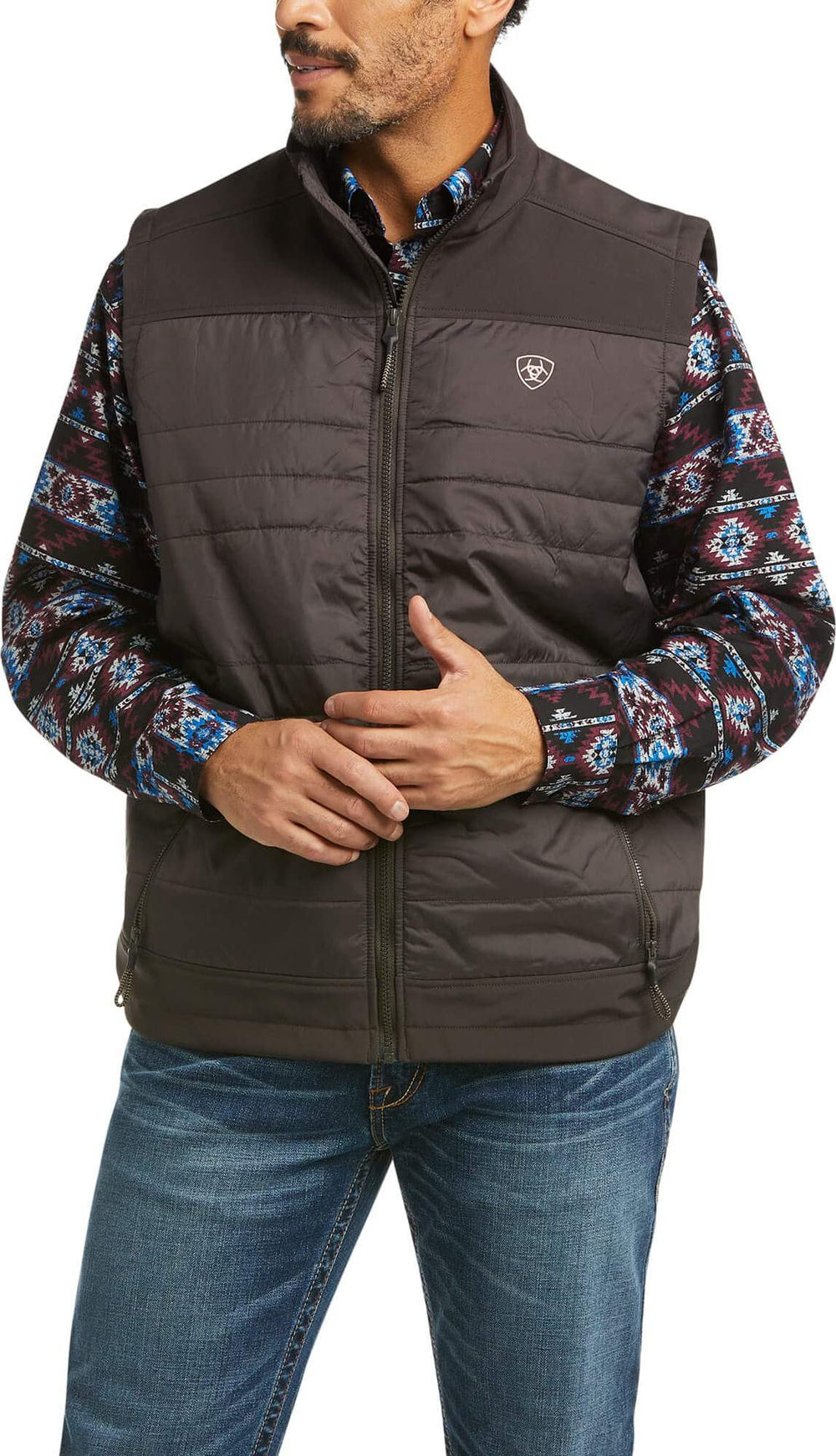 Ariat Men's Elevation Insulated Vest-10037553-Coats & Jackets-Ariat-Whiskey Ray's Boutique, Women's Western Wear Boutique in Waxahachie, TX