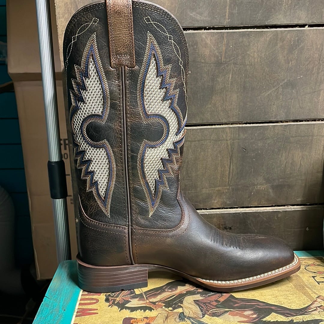 Ariat Men's Solado Venttek Dark Whiskey Boots-Boots-Ariat-Whiskey Ray's Boutique, Women's Western Wear Boutique in Waxahachie, TX