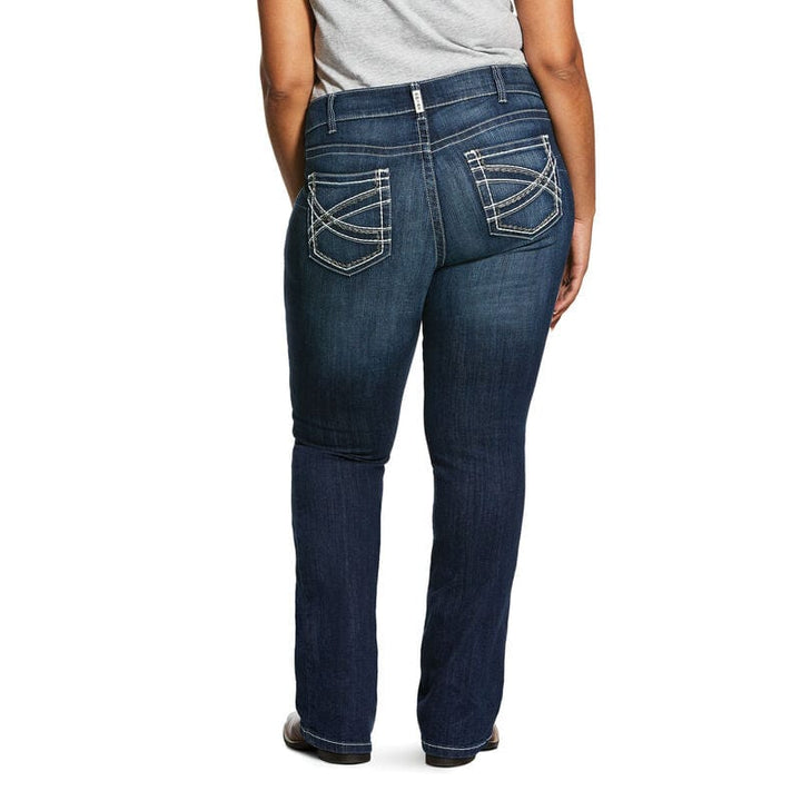 Ariat Real Mid Rise Boot Cut Real Riding Jeans-Jeans-Ariat-Whiskey Ray's Boutique, Women's Western Wear Boutique in Waxahachie, TX