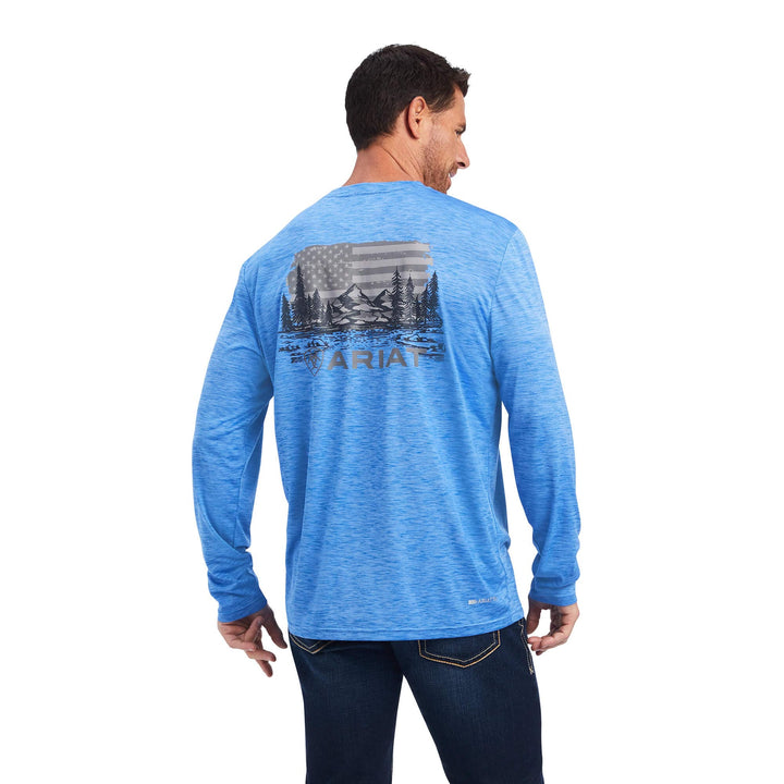 Charger Land of the Free T-Shirt-Men's Shirts-Ariat-Whiskey Ray's Boutique, Women's Western Wear Boutique in Waxahachie, TX