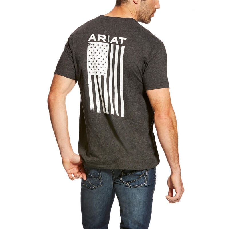 Ariat Freedom T-Shirt-Men's Shirts-Ariat-Whiskey Ray's Boutique, Women's Western Wear Boutique in Waxahachie, TX