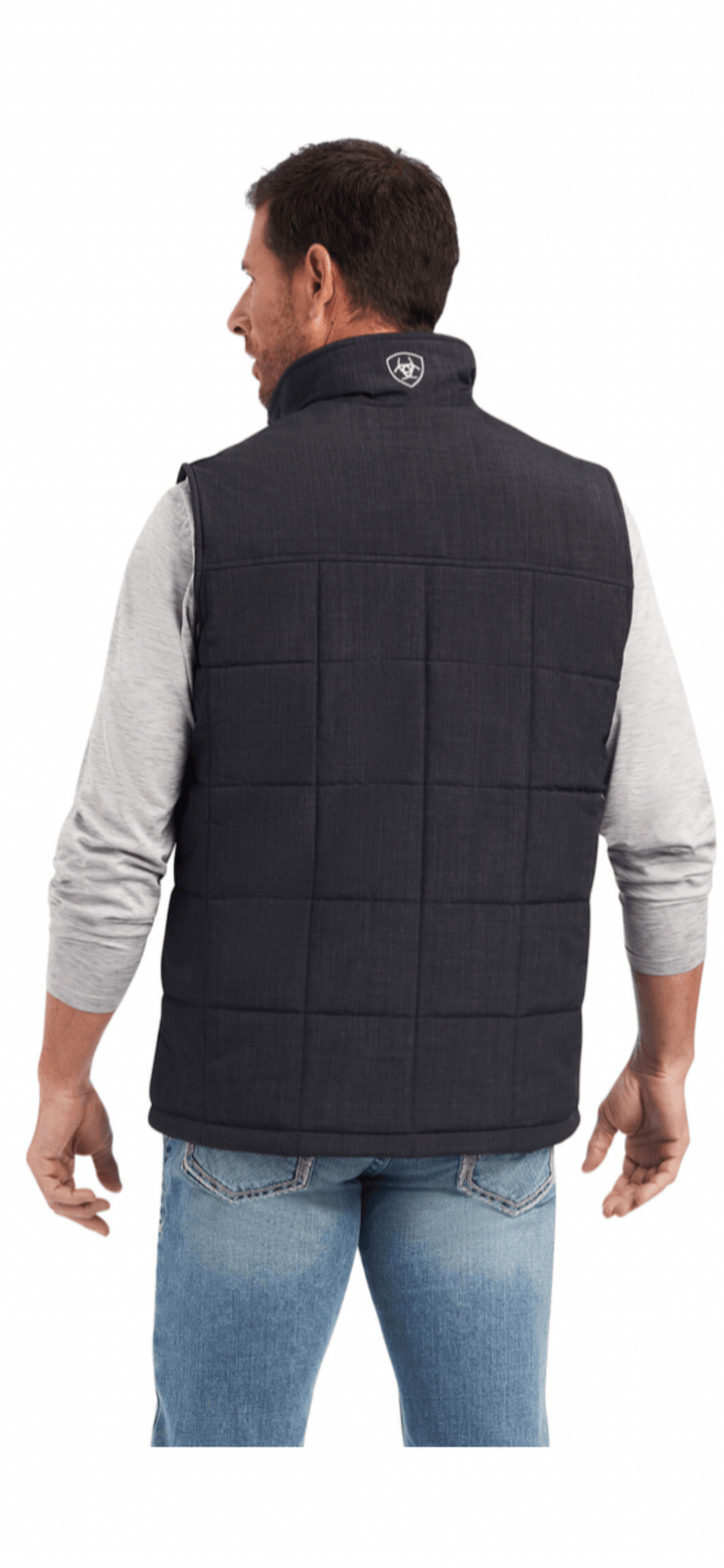 Ariat Men's Crius Insulated Concealed Vest-Phantom - 10041519-Coats & Jackets-Ariat-Whiskey Ray's Boutique, Women's Western Wear Boutique in Waxahachie, TX