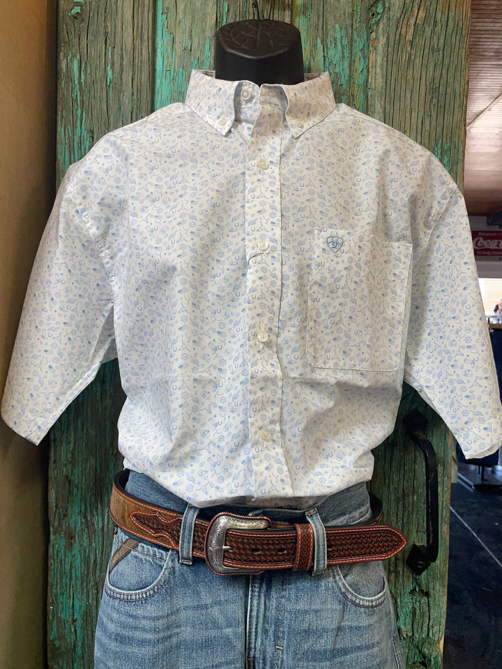Jameson Classic Fit Shirt-Men's Shirts-Ariat-Whiskey Ray's Boutique, Women's Western Wear Boutique in Waxahachie, TX