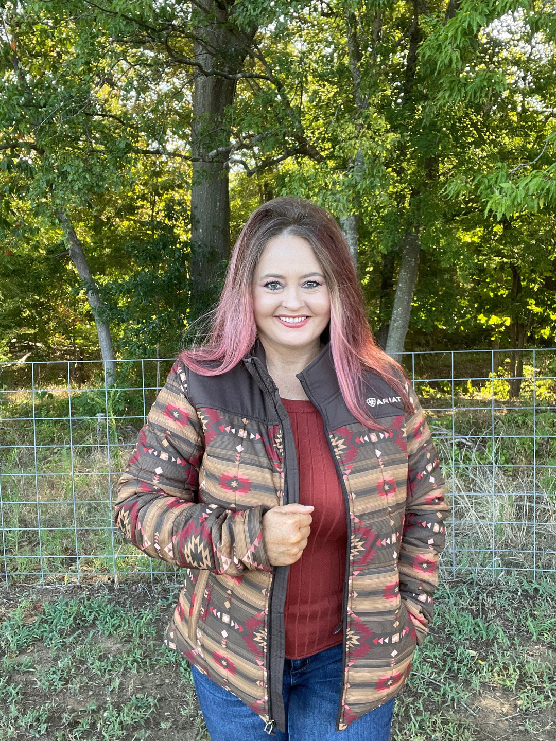 Crius Insulated Concealed Carry Jacket-Coats & Jackets-Ariat-Whiskey Ray's Boutique, Women's Western Wear Boutique in Waxahachie, TX