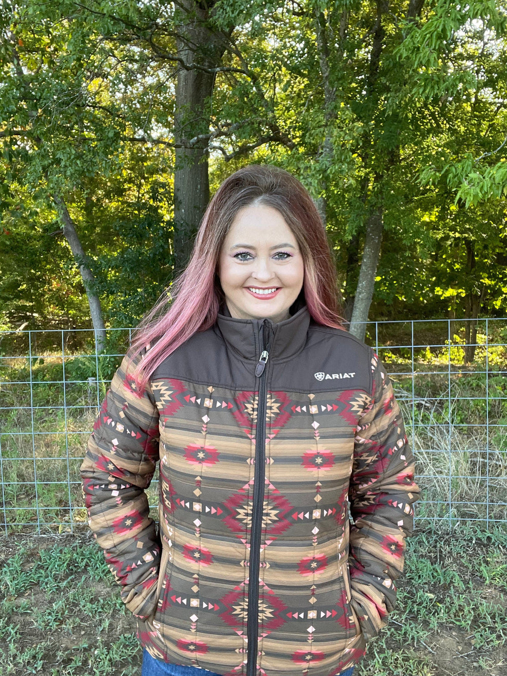 Crius Insulated Concealed Carry Jacket-Coats & Jackets-Ariat-Whiskey Ray's Boutique, Women's Western Wear Boutique in Waxahachie, TX
