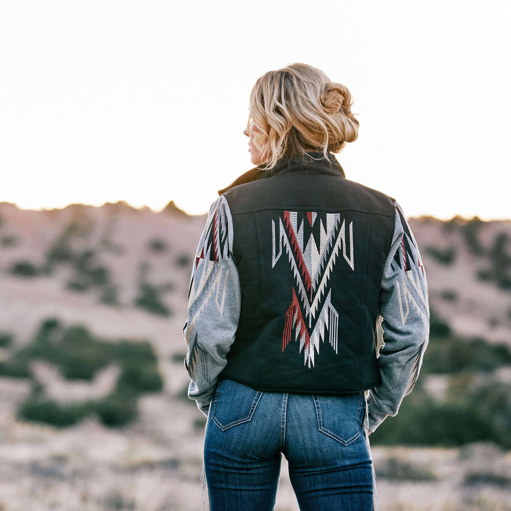 Embroidered Chimayo Jacket-Coats & Jackets-Ariat-Whiskey Ray's Boutique, Women's Western Wear Boutique in Waxahachie, TX