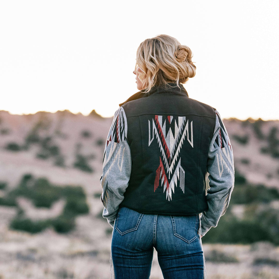 Embroidered Chimayo Jacket-Coats & Jackets-Ariat-Whiskey Ray's Boutique, Women's Western Wear Boutique in Waxahachie, TX