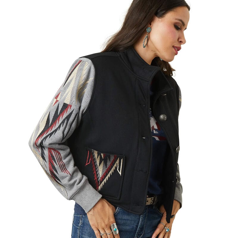 Embroidered Chimayo Jacket-Coats & Jackets-Ariat-Whiskey Ray's Boutique, Women's Western Wear Boutique in Waxahachie, TX