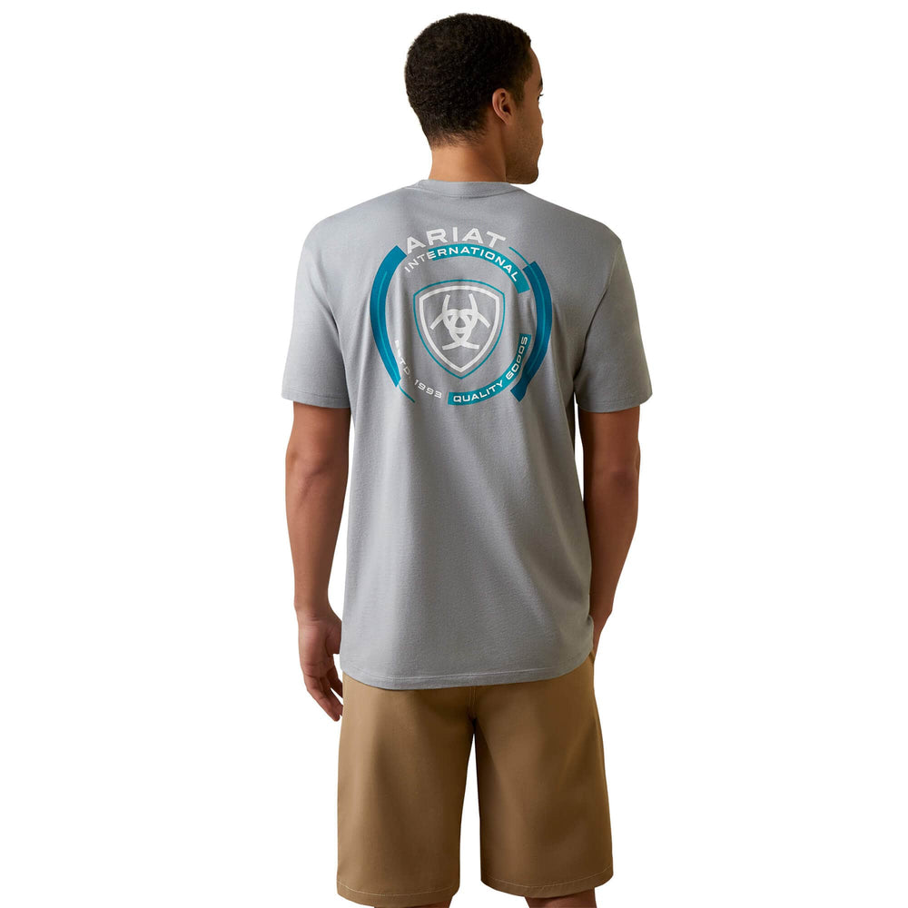 Ariat Offest Circle T-Shirt-Men's Shirts-Ariat-Whiskey Ray's Boutique, Women's Western Wear Boutique in Waxahachie, TX