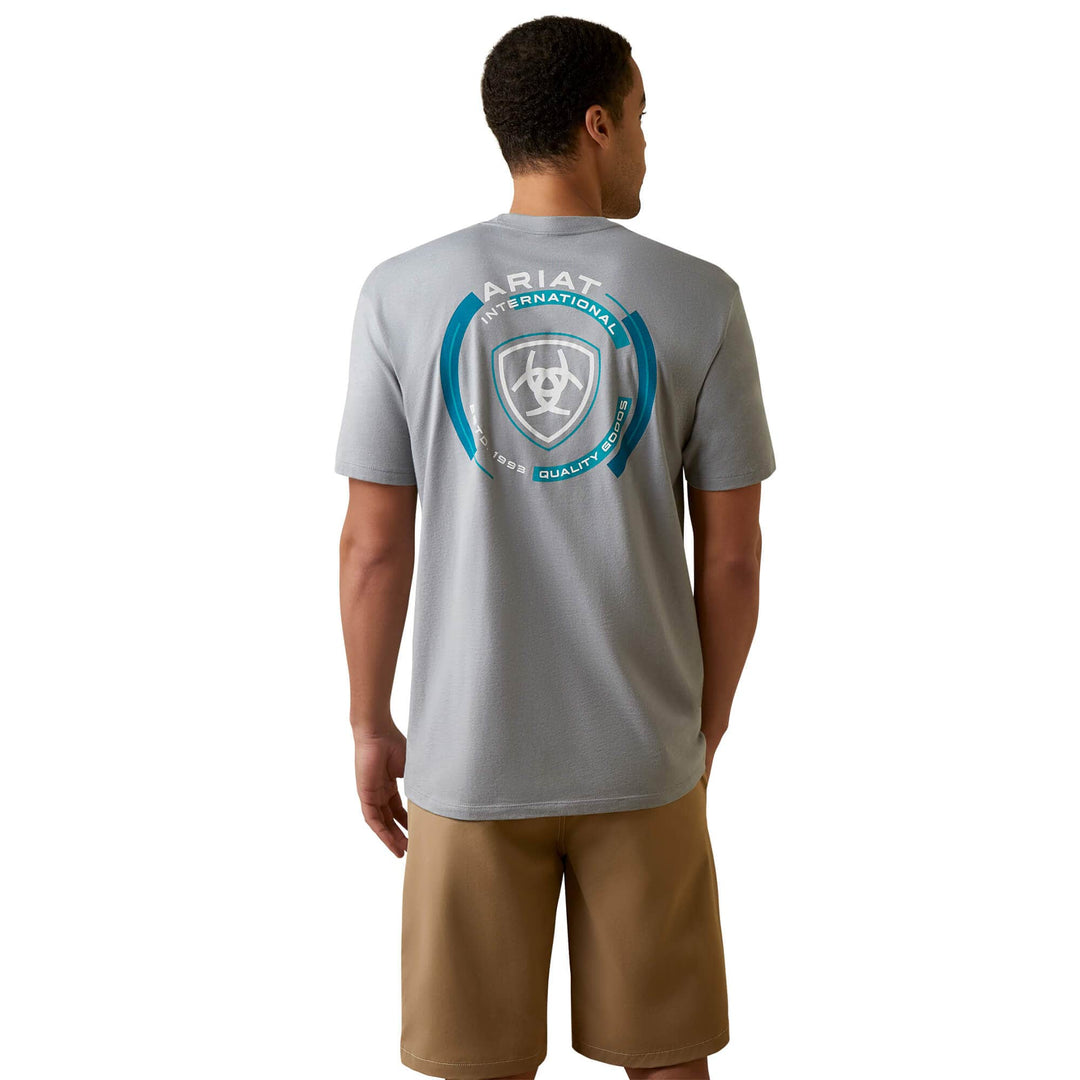 Ariat Offest Circle T-Shirt-Men's Shirts-Ariat-Whiskey Ray's Boutique, Women's Western Wear Boutique in Waxahachie, TX