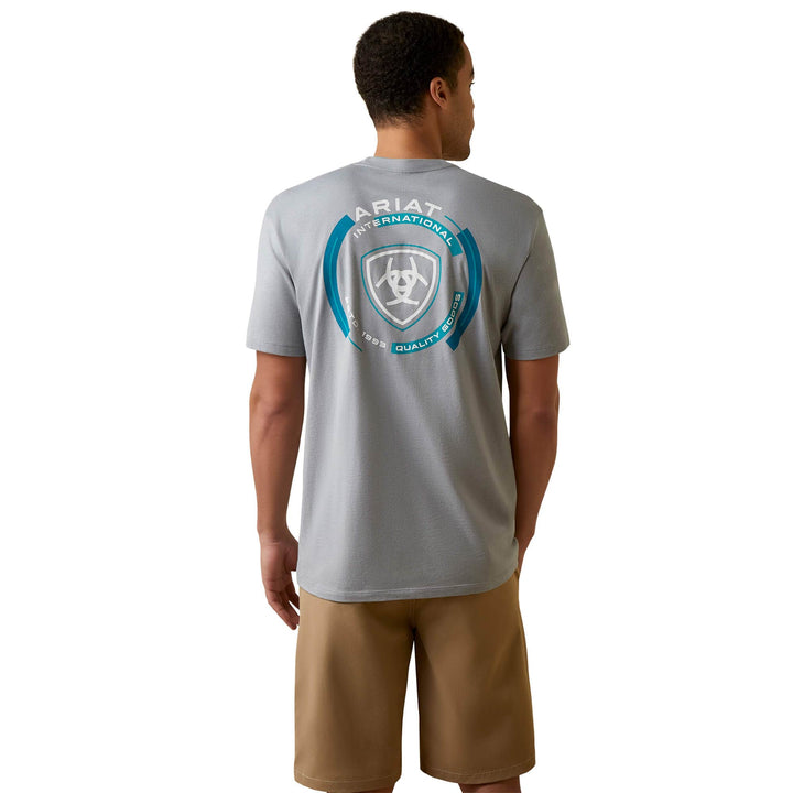 Ariat Offest Circle T-Shirt-Men's Shirts-Ariat-Whiskey Ray's Boutique, Women's Western Wear Boutique in Waxahachie, TX