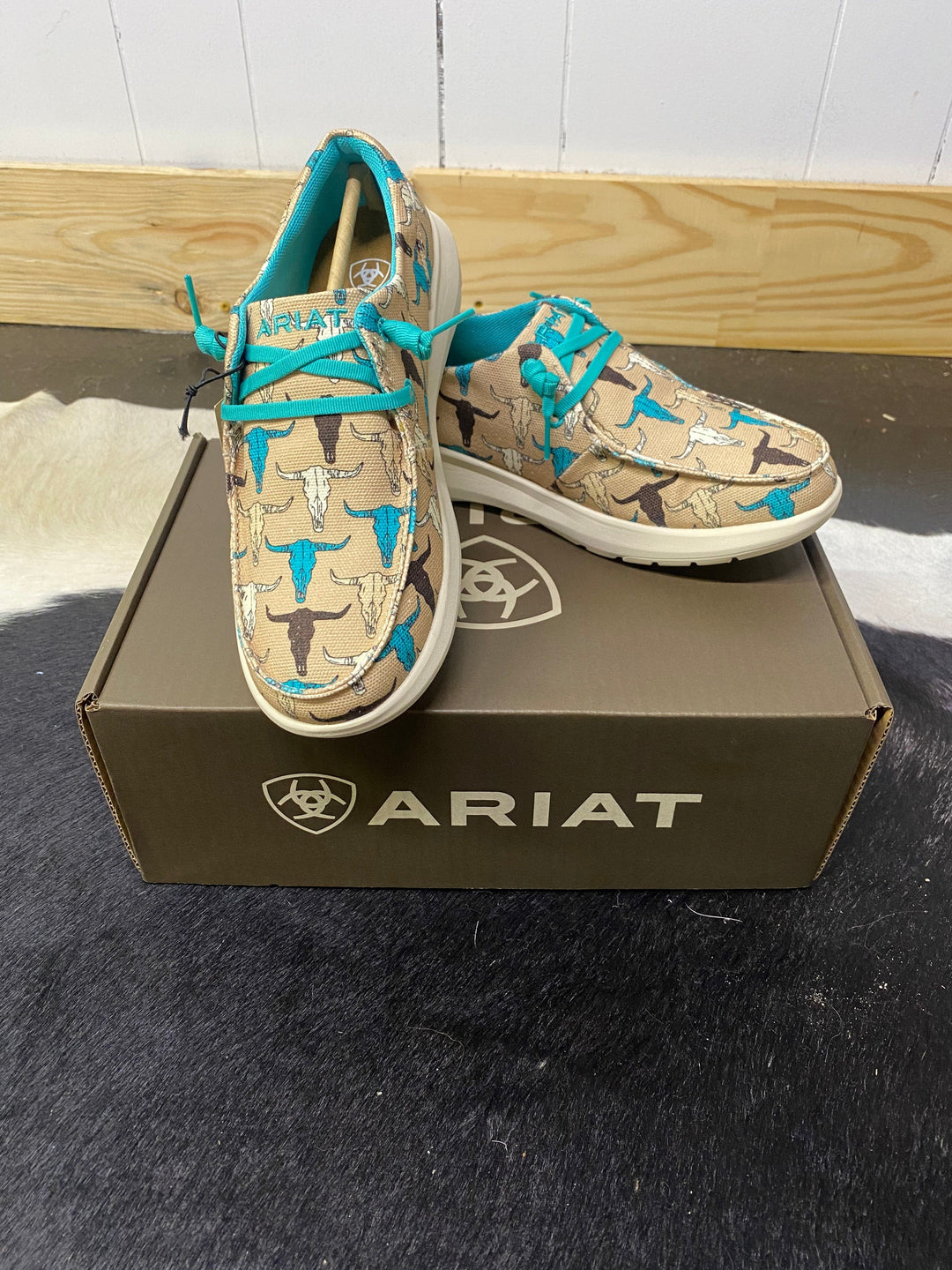 Ariat Hilo Steerhead-Loafers-Ariat-Whiskey Ray's Boutique, Women's Western Wear Boutique in Waxahachie, TX