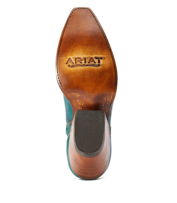Jolene Western Boot-Turquoise-Boots-Ariat-Whiskey Ray's Boutique, Women's Western Wear Boutique in Waxahachie, TX