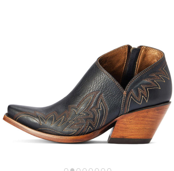 Jolene Western Boot-Black-Boots-Ariat-Whiskey Ray's Boutique, Women's Western Wear Boutique in Waxahachie, TX
