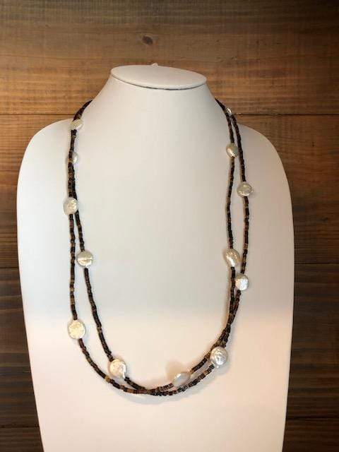 Letti Double Strand Custom Necklaces-Necklaces-Chelsea Collette-Whiskey Ray's Boutique, Women's Western Wear Boutique in Waxahachie, TX