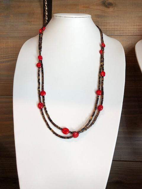 Letti Double Strand Custom Necklaces-Necklaces-Chelsea Collette-Whiskey Ray's Boutique, Women's Western Wear Boutique in Waxahachie, TX