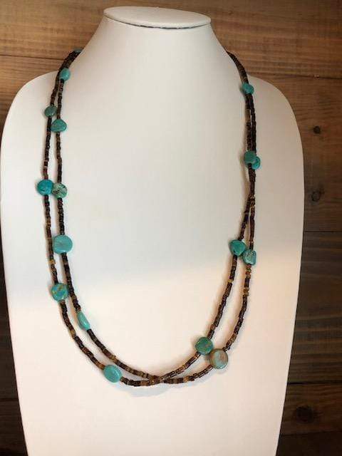 Letti Double Strand Custom Necklaces-Necklaces-Chelsea Collette-Whiskey Ray's Boutique, Women's Western Wear Boutique in Waxahachie, TX