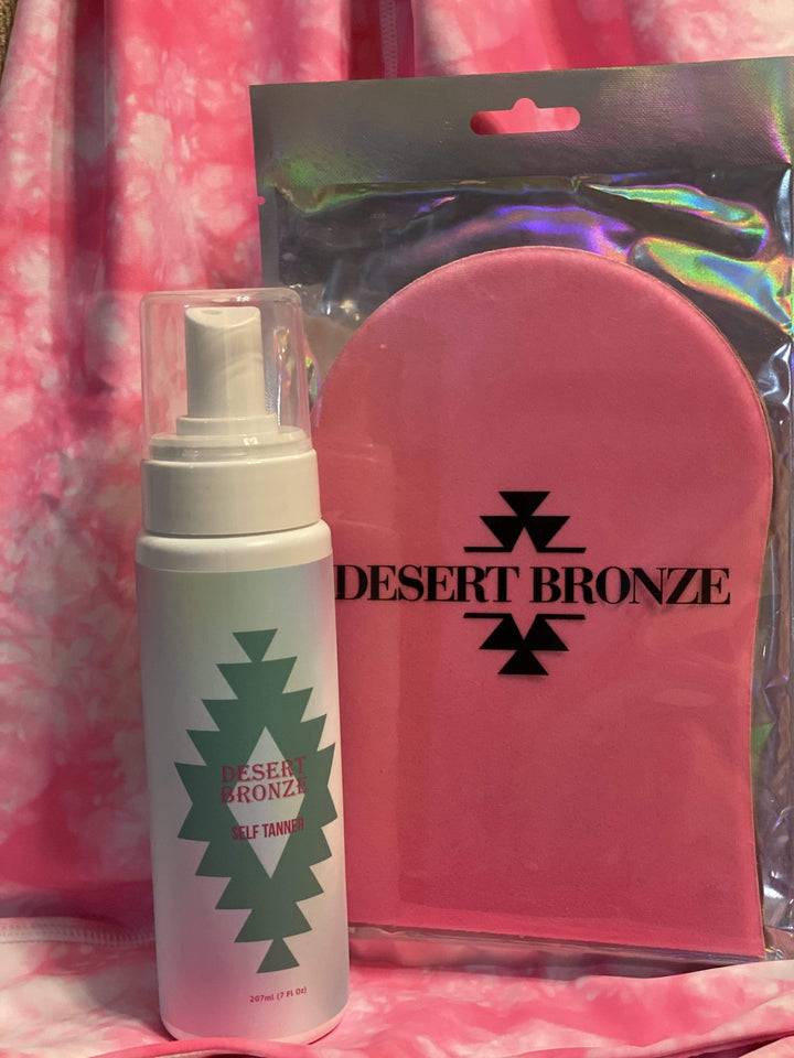 Desert Bronze Self Tanning Mousse-Self Tanners-Desert Bronze-Whiskey Ray's Boutique, Women's Western Wear Boutique in Waxahachie, TX