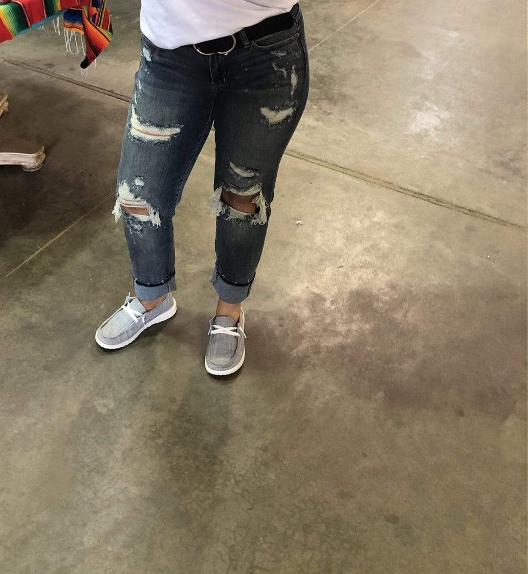 Distressed Boyfriend Jean-Jeans-Judy Blue-Whiskey Ray's Boutique, Women's Western Wear Boutique in Waxahachie, TX