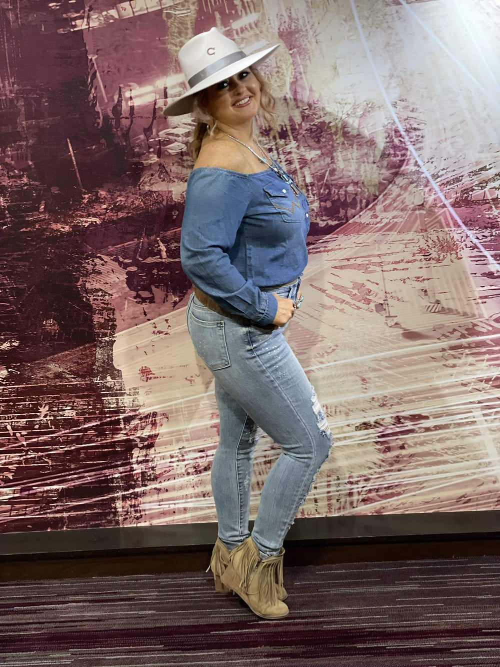 Judy Blue-Rise Skinny Jeans-Jeans-Judy Blue-Whiskey Ray's Boutique, Women's Western Wear Boutique in Waxahachie, TX