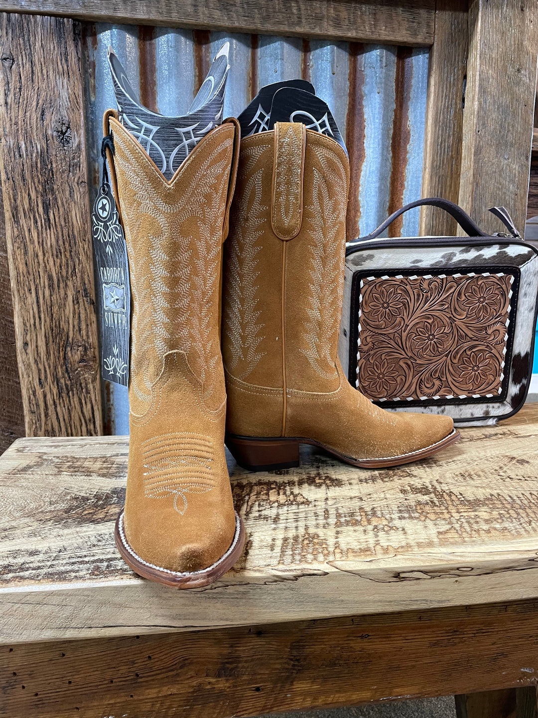 Liberty Black Gamuza Ambra-Boots-Liberty Black Boots-Whiskey Ray's Boutique, Women's Western Wear Boutique in Waxahachie, TX