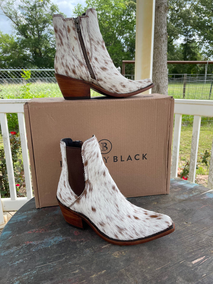 Pelo Granizo Cowhide Liberty Black Boots-Boots-Liberty Black Boots-Whiskey Ray's Boutique, Women's Western Wear Boutique in Waxahachie, TX