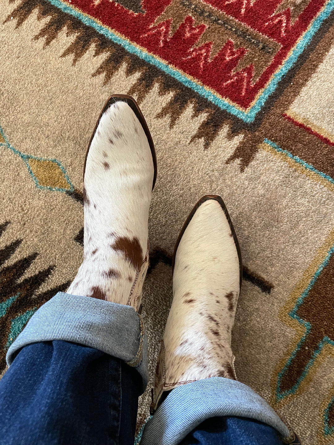 Pelo Granizo Cowhide Liberty Black Boots-Boots-Liberty Black Boots-Whiskey Ray's Boutique, Women's Western Wear Boutique in Waxahachie, TX