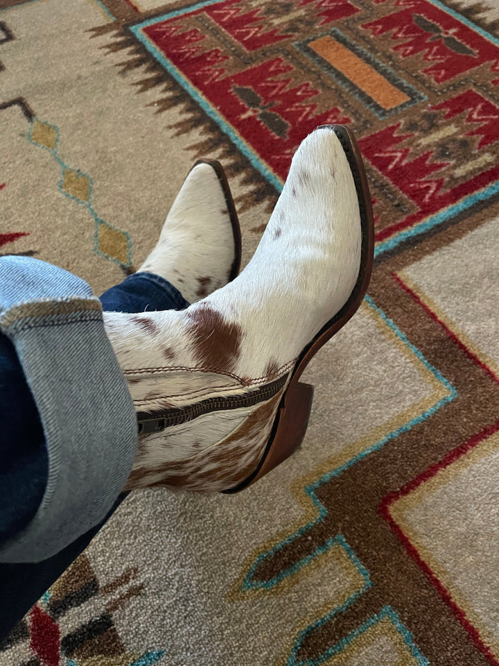 Pelo Granizo Cowhide Liberty Black Boots-Boots-Liberty Black Boots-Whiskey Ray's Boutique, Women's Western Wear Boutique in Waxahachie, TX