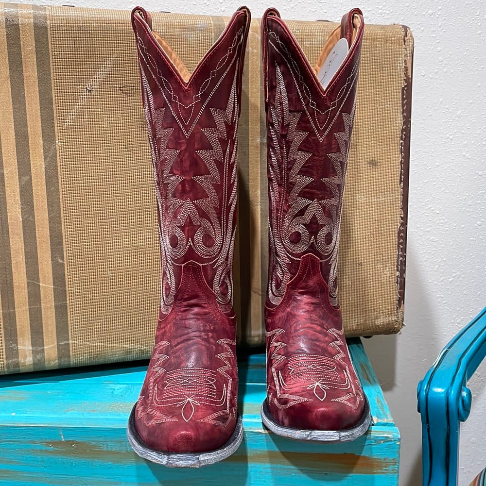 Old Gringo Nevada Vesuzio -Red-Boots-Old Gringo-Whiskey Ray's Boutique, Women's Western Wear Boutique in Waxahachie, TX