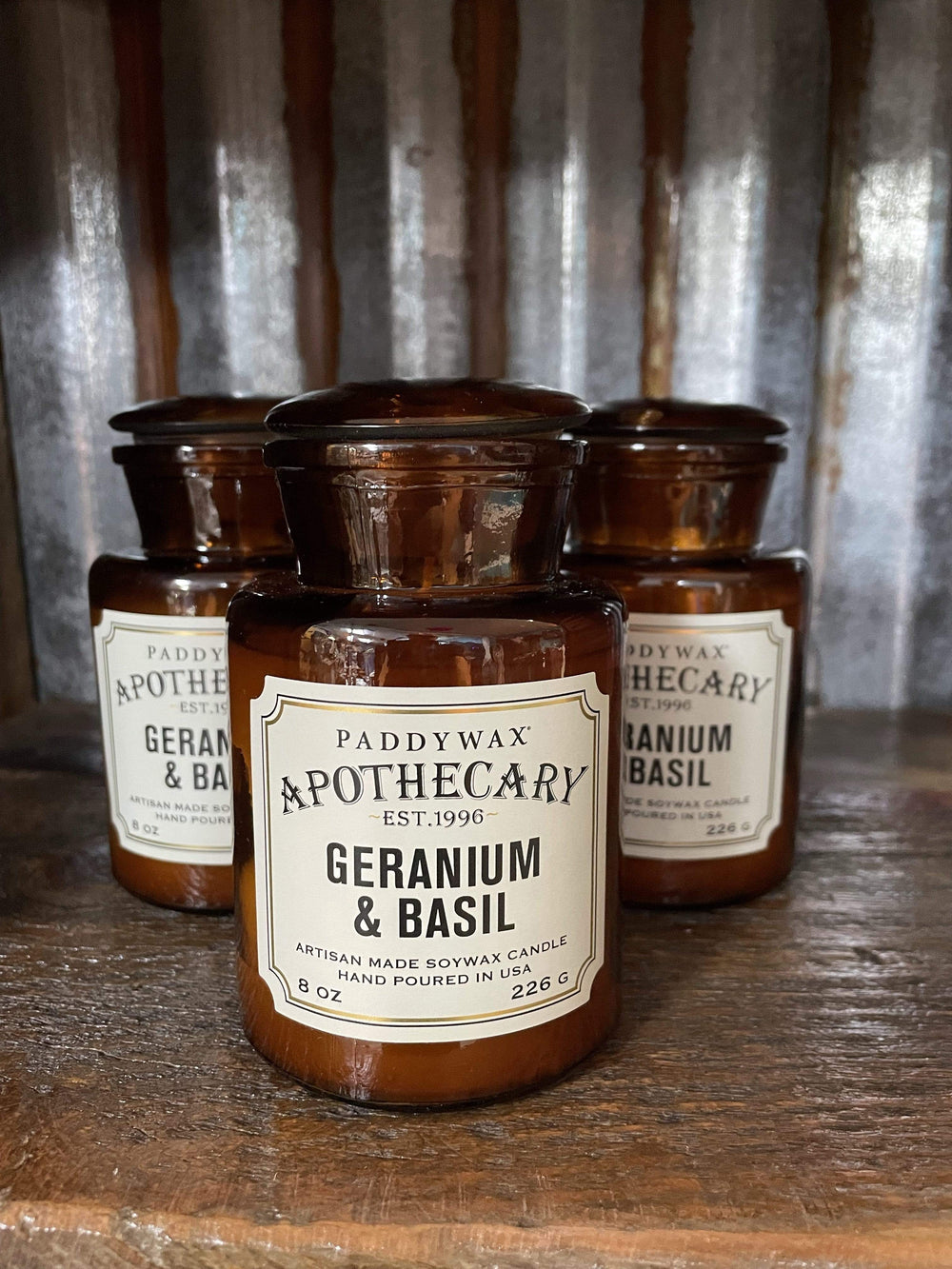 Geranium & Basil-Candles-Paddywax-Whiskey Ray's Boutique, Women's Western Wear Boutique in Waxahachie, TX