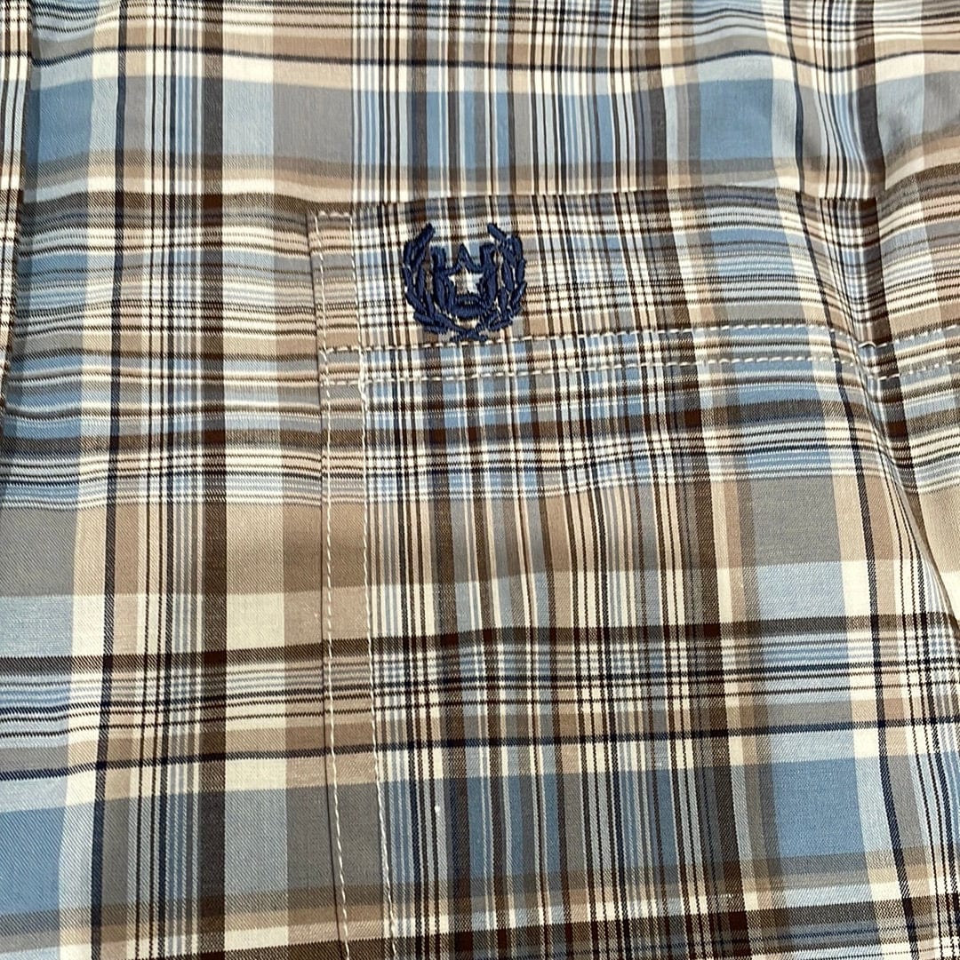 Pandandle Select Plaid long sleeve Button Down Shirt-Long Sleeves-Panhandle-Whiskey Ray's Boutique, Women's Western Wear Boutique in Waxahachie, TX