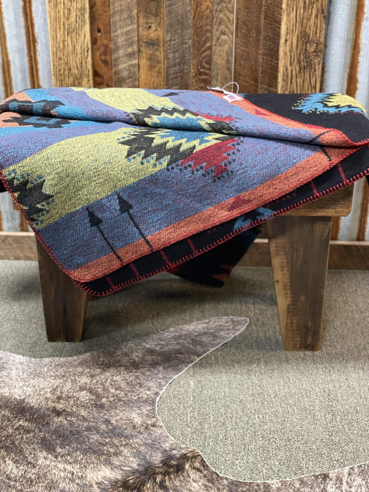 Rhonda Stark Throw-Blankets-Rhonda Stark Designs-Whiskey Ray's Boutique, Women's Western Wear Boutique in Waxahachie, TX