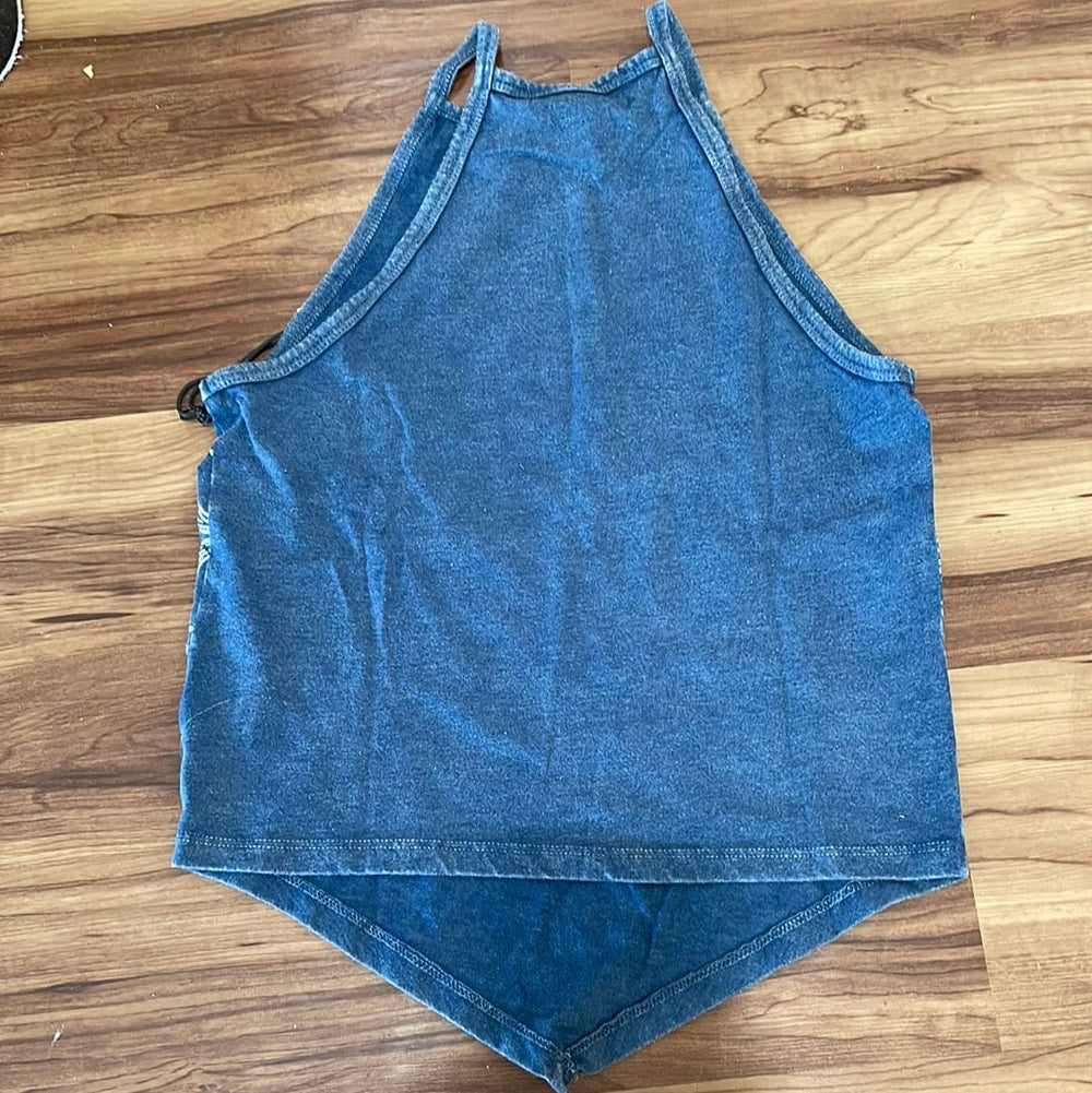 Bandana Tank-Graphic Tops-Rock & Roll Denim-Whiskey Ray's Boutique, Women's Western Wear Boutique in Waxahachie, TX