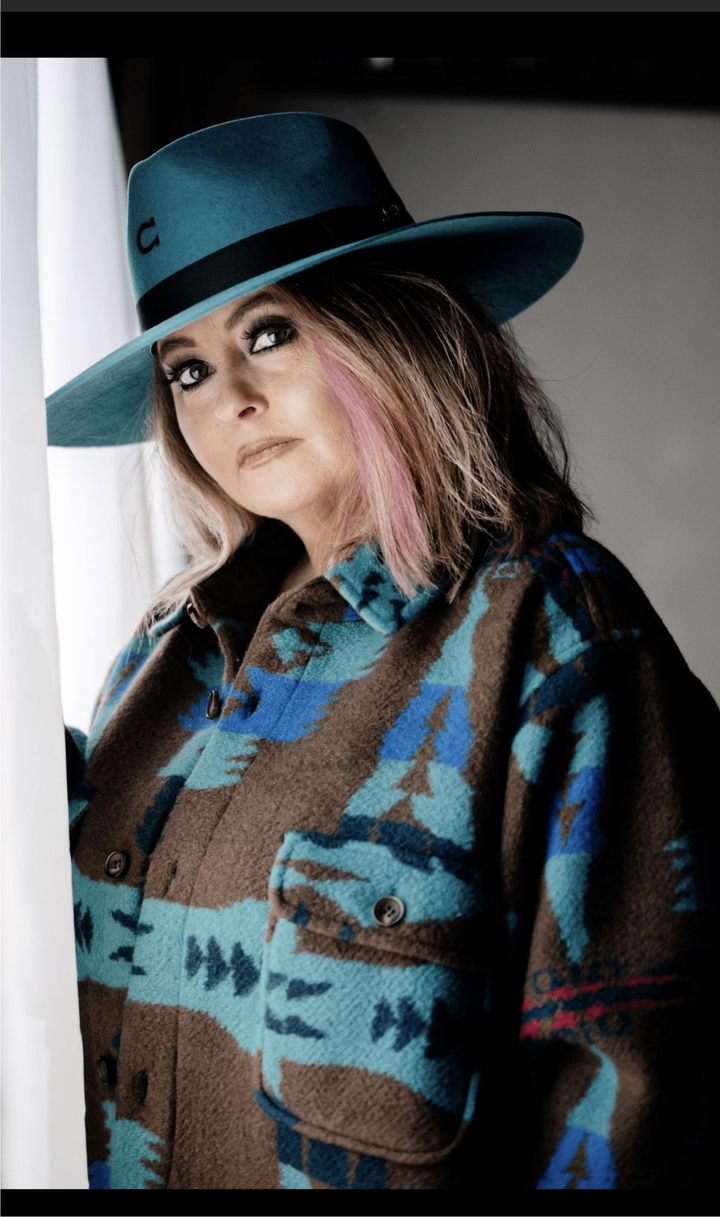 Aztec Blanket Shirt-Sweaters-Whiskey Ray's Boutique-Whiskey Ray's Boutique, Women's Western Wear Boutique in Waxahachie, TX